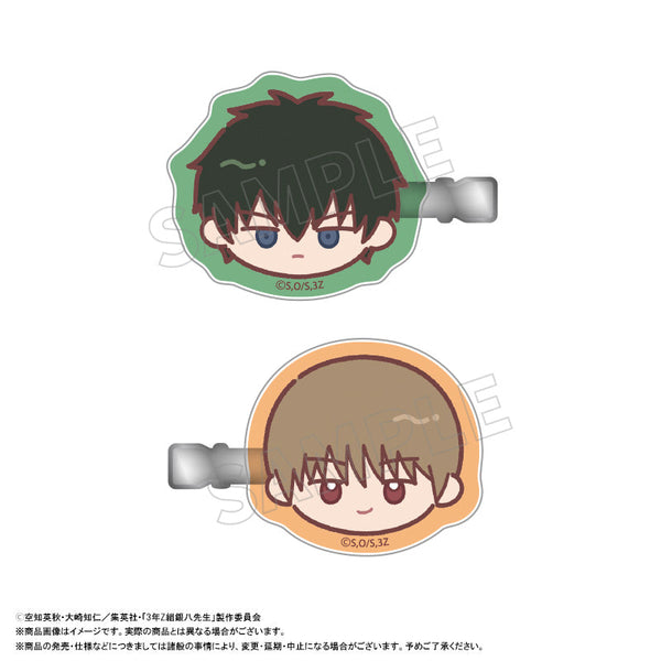 『3年Z組銀八先生』ゆるころフェイス ヘアクリップセット B 土方十四郎&沖田総悟